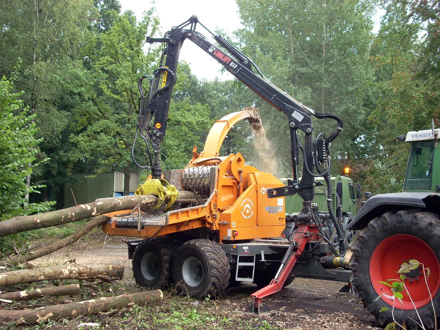 Déchiqueteuse à plaquettes Valormax Noremat Jenz 5